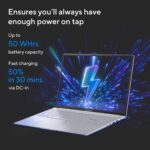 ASUS Vivobook 16X, Creator Laptop, Intel Core i5-13420H (16GB/512GB/RTX 3050/16.0" WUXGA/Windows 11 Home/Office Home 2024 + M365 Basic (1 Year Validity)*) - Image 5