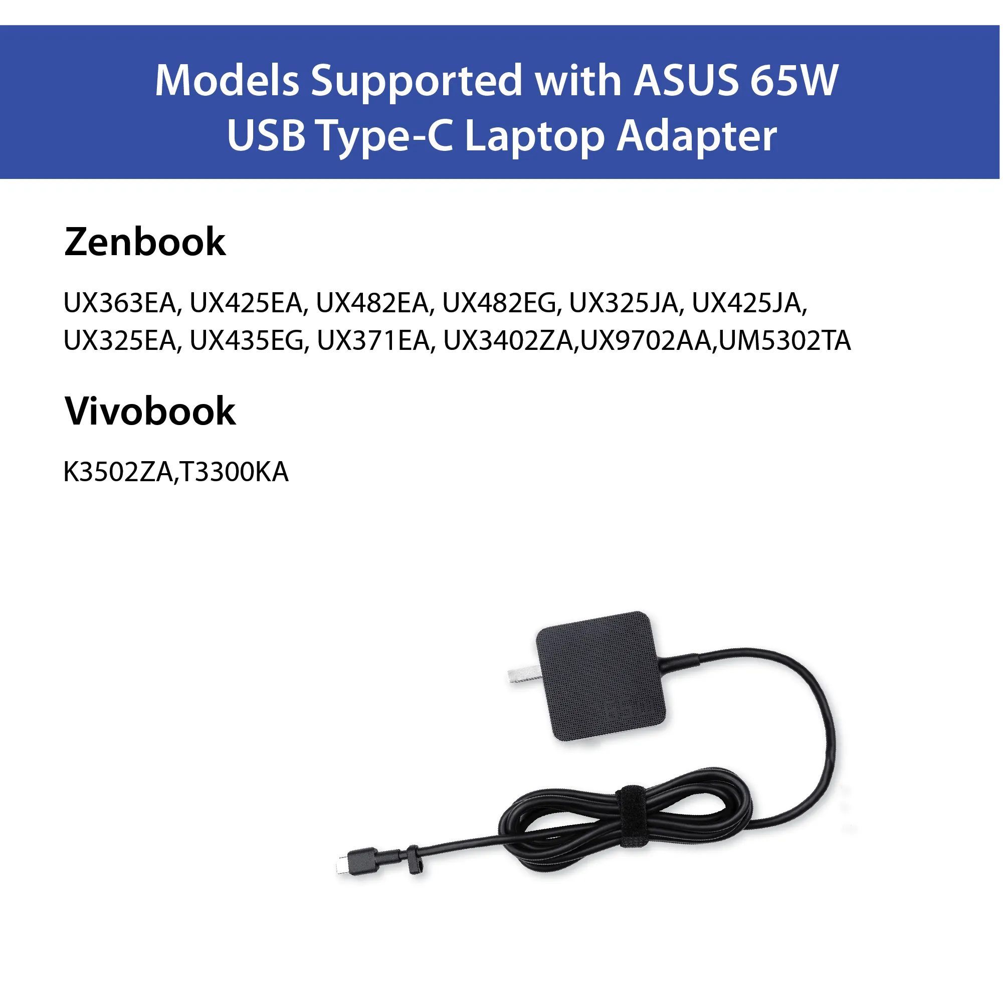ASUS 65W USB-C Adapter AC65-00 - Image 3
